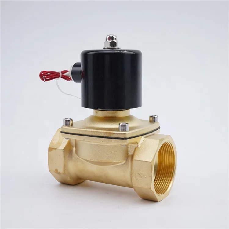 Solenoid valve normally closed wire solenoid valve