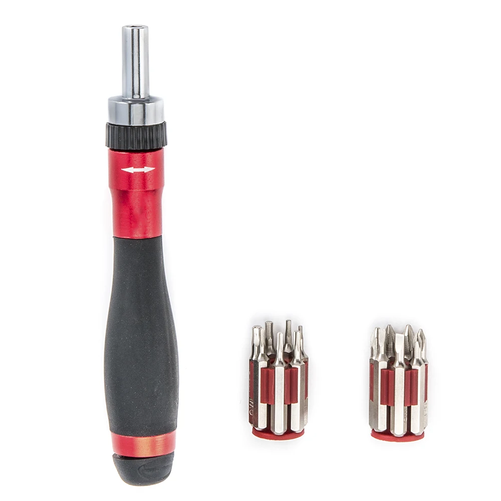 11pcs Pvc Bit Driver Handle Interchangeable Screwdriver Bits Kit Set