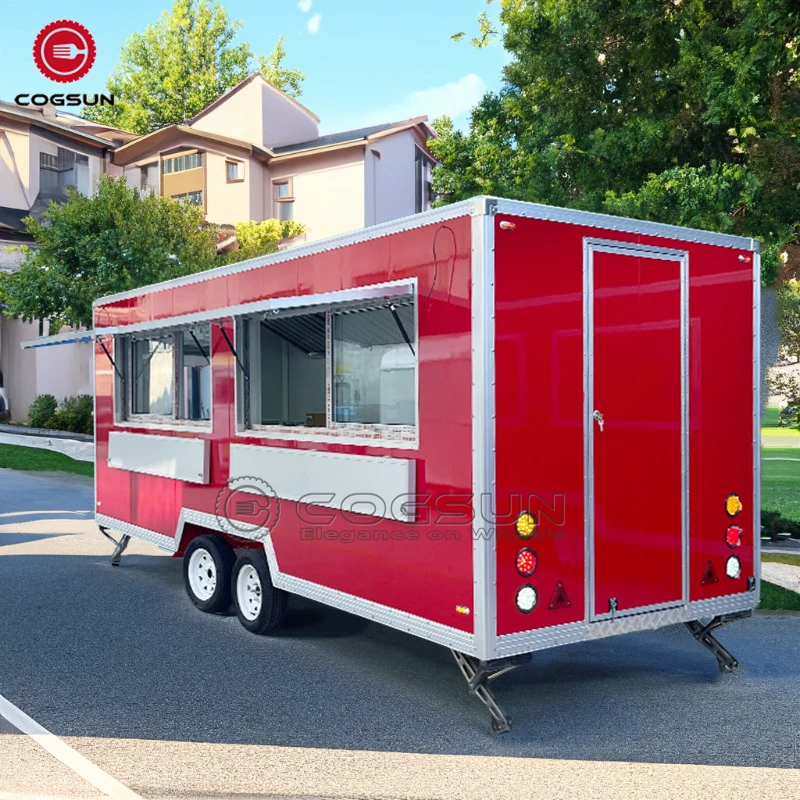 Распродажа мобильных торговых автоматов с полным кухонным прицепом и оборудованием для пищевых грузовиков