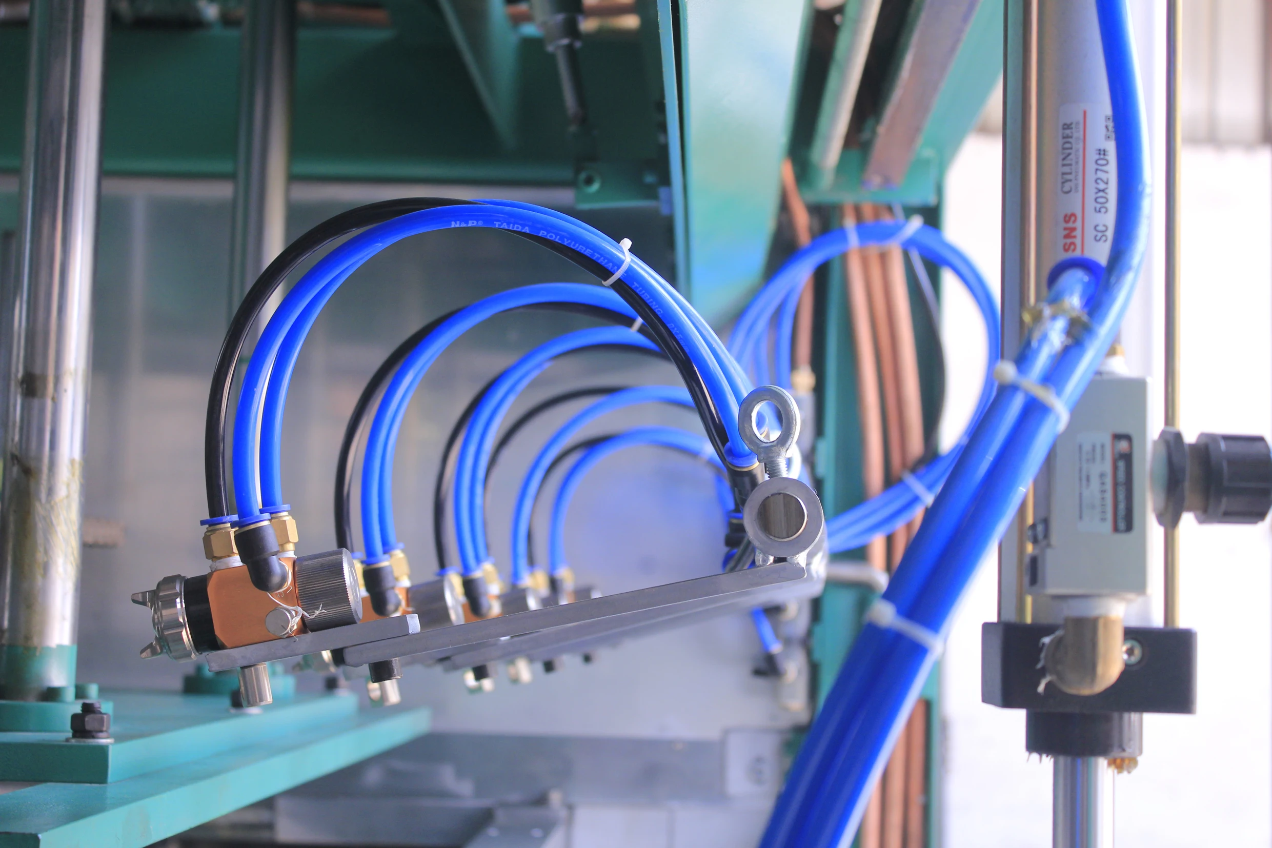 High Speed Automatic Plastic Blister Thermo Forming Machine