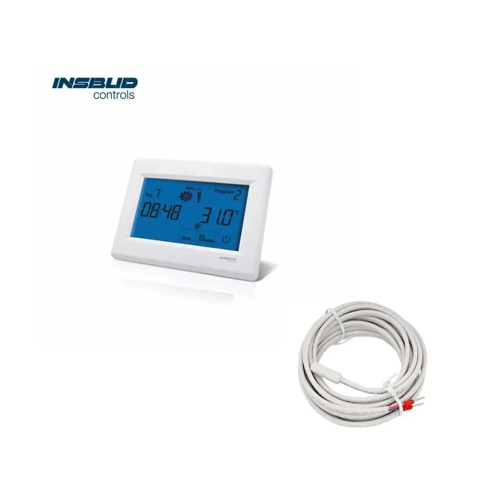 
HAVC fan coil unit control touch-screen thermostat FCU 