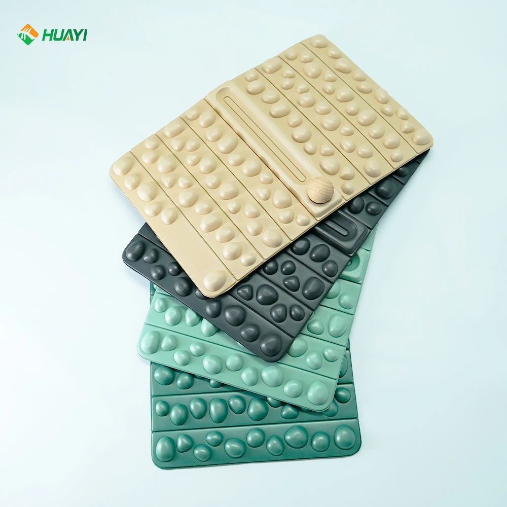 Huayi Sole Muscle Massager Roller massager footstep acupoint press Relax Relieve Foot Pain plastic Foot Massager