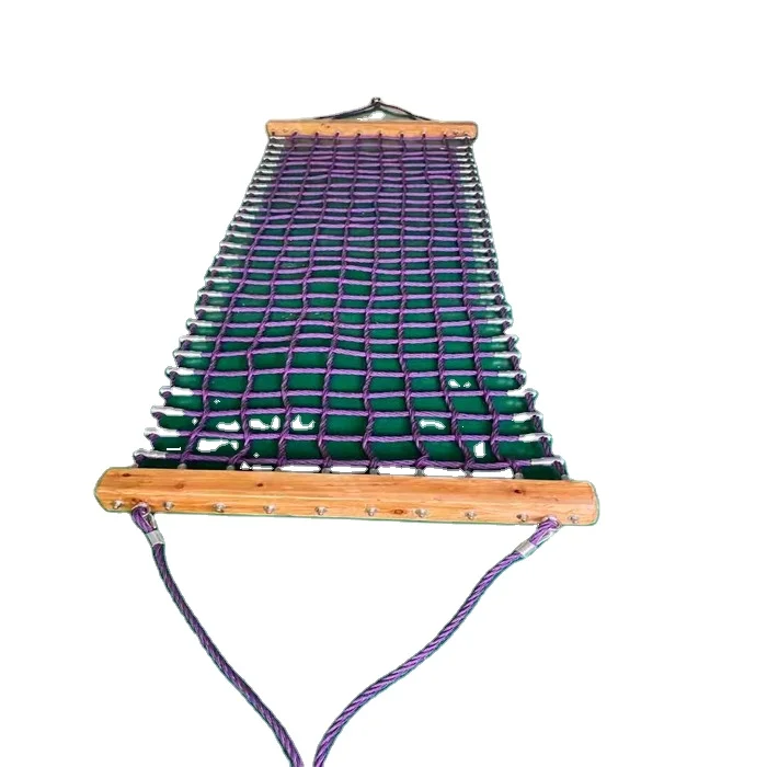 L150cm*W80cm colorful hammock swing set for playground equipment