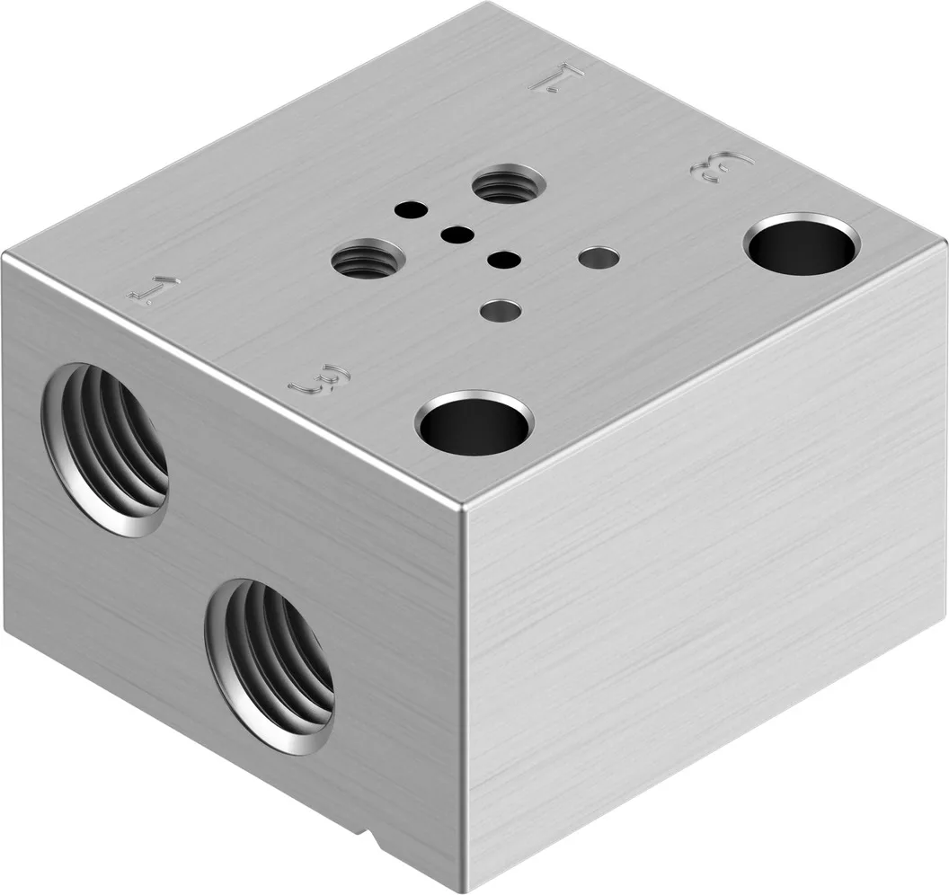 Custom Stainless Steel Manifold Blocks and Precision Valve Bodies for Air and Hydraulic Applications