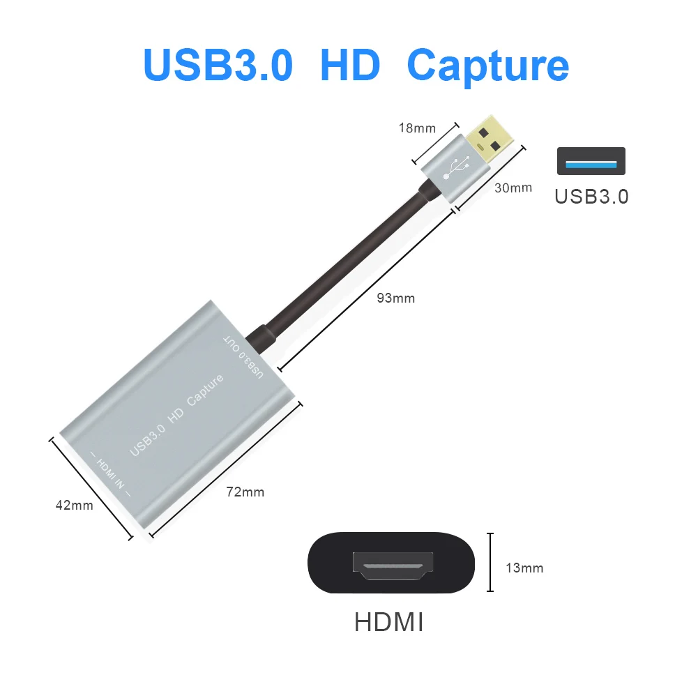  HD-MI USB поток карта захвата для Nintendo Switch XBOX видео