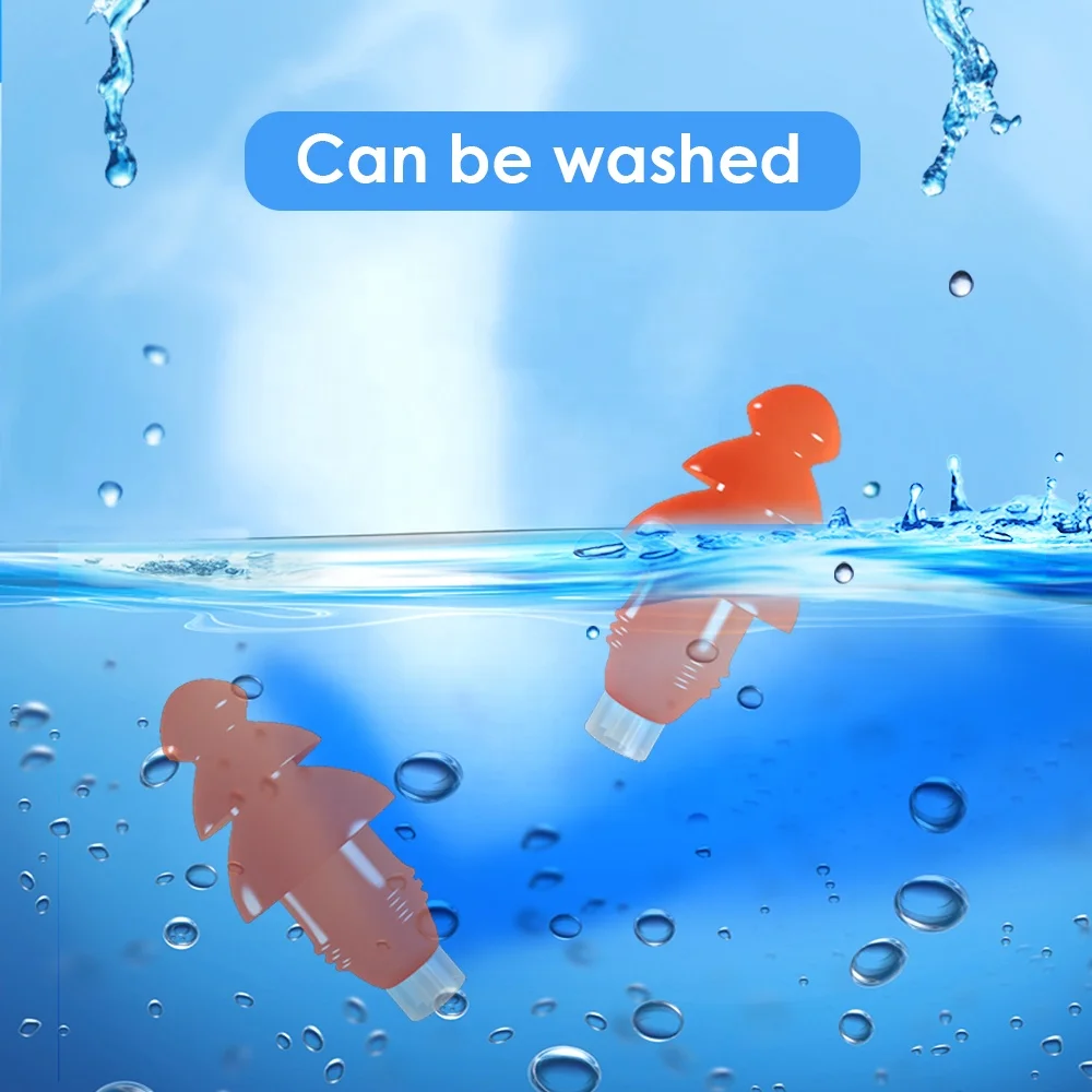 Reusable Ear Plugs for Wind Noise Reduction and Hearing Protection Soft Motorbike earplugs for Motorcycles Riding Touring