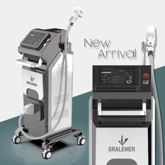 GRALEMER Laser Diode 3 Wavelength + TEC Cooling + Iron Sheet Metal + Laser Alexandrite High Power Laser Hair Removal