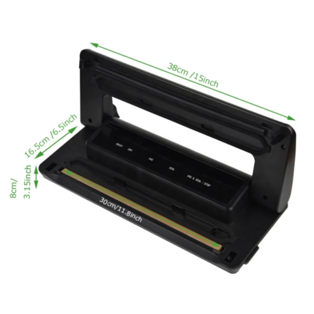 Food Preservation Machine with Touch Screen Space Saving W/ Moist & Dry Food Modes Automatic Food Vacuum Sealer