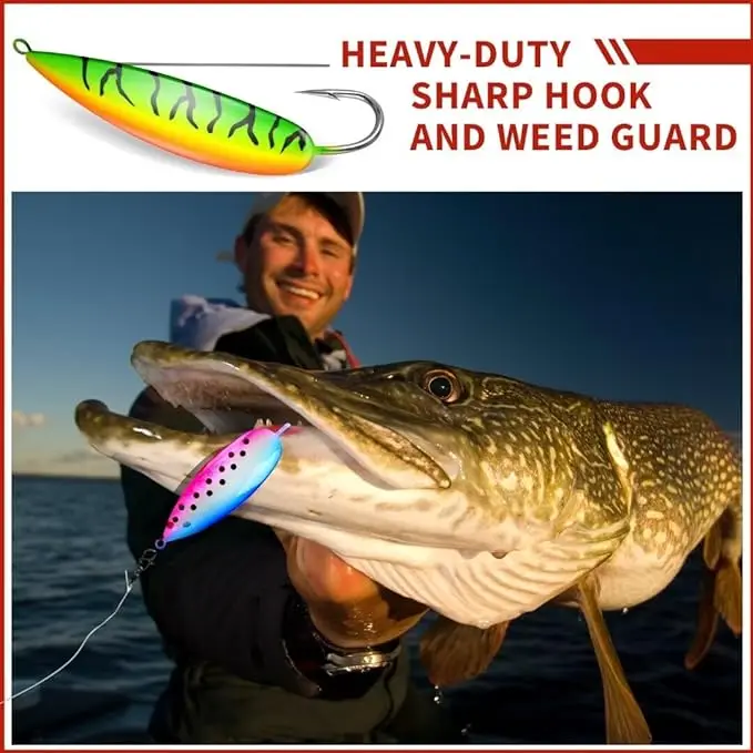 2.7 3.4 3.5inch Plating Color Trout Bass Crappie Fishing Spoons Lures Single Hook Trout Spoon Lure