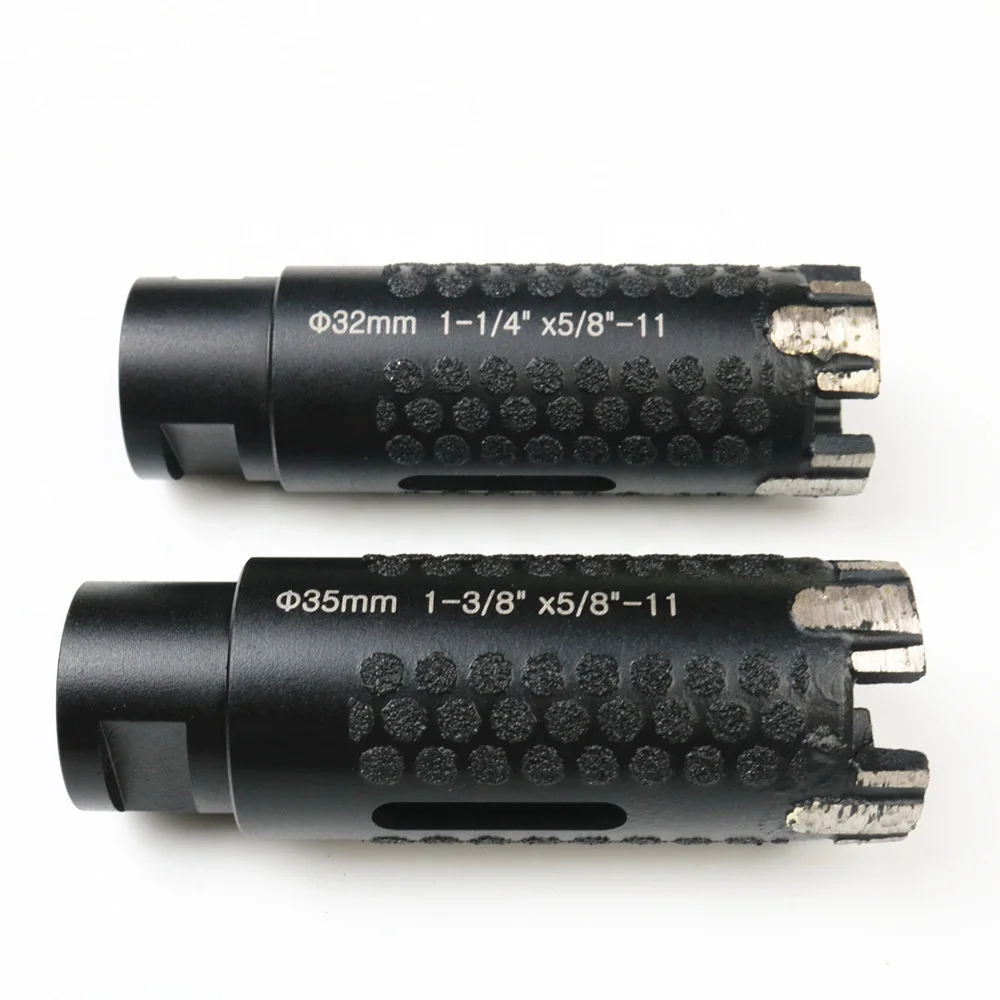 Сверх качественное лазерное сварное алмазное сухое сердечник 1-3/8 дюйма для гранита