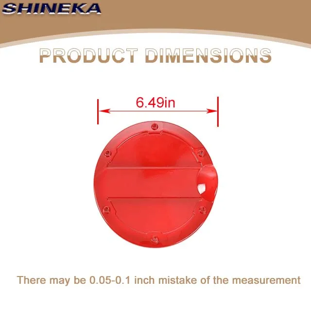 ABS Fuel Door Tank Cover Gas Tank Cover Car Accessories For Ford F150 2015-2020