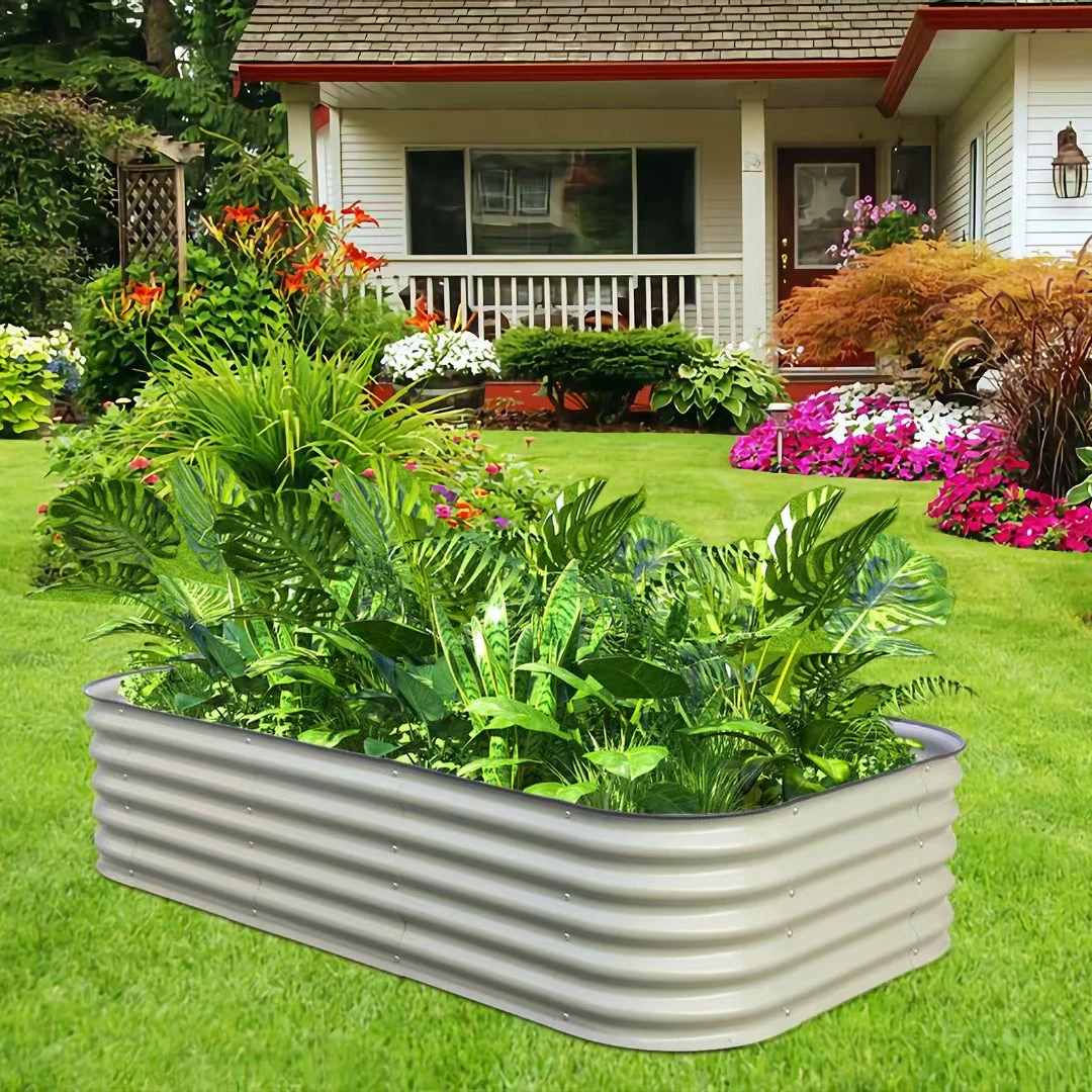 Aluzinc Raised Garden Bed Outdoor Planter Box Planting Grow Beds