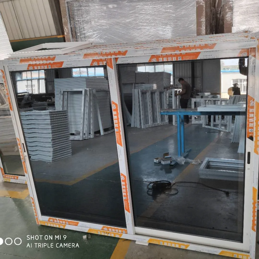 Hot selling thermal break aluminum frame double glazed sliding doors systems shower doors for bathroom