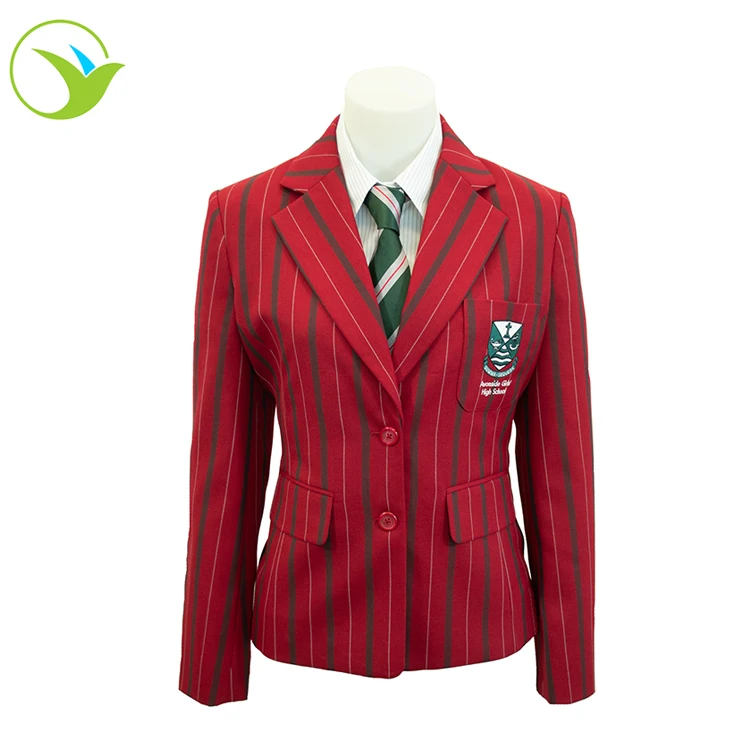 
Custom 10-17 years old stylish formal winter japanese student boys girls navy school uniform kids blazer for school teens suit 