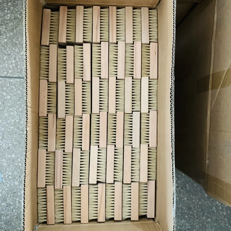 Shoe Brush For Fabric Cleaner,Leather, Whites, Suede and Nubuck Sneakers,Horse Hair Brush for Shoe Shine Cleaning