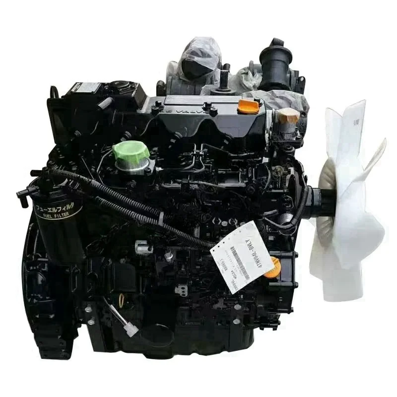 Экскаватор 4TNV106T 4TNV106T-S 74.5KW дизельный двигатель для Yanmar 4-цилиндровый 4TNV106