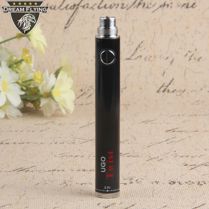 Factory direct sale lateral recharge vape pen Ugo Twist Battery fit for 510 thread atomizer from Dream Flying