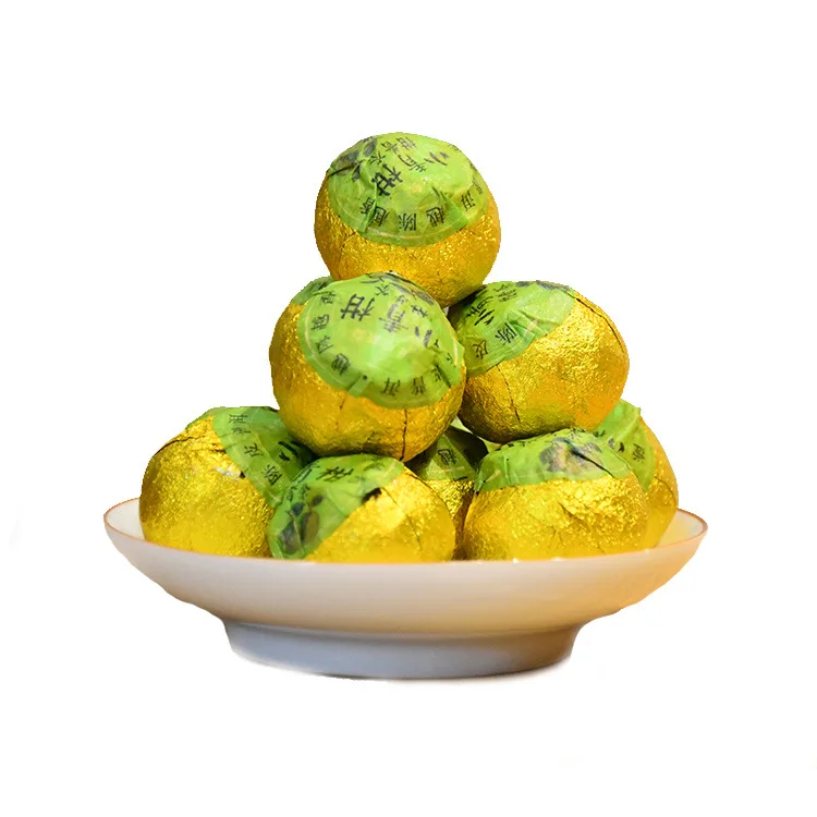 Заводская поставка спелый пуэр оранжевый чайный шарик Yunan Pu Er cha Xiaoqinggan orange puerh