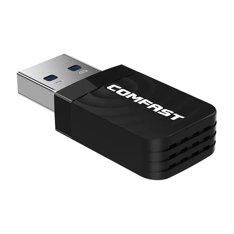  COMFAST CF-812AC Dual Band 2 4G 5 8G 1300 Мбит мини беспроводная сетевая карта USB WiFi адаптер для настольных