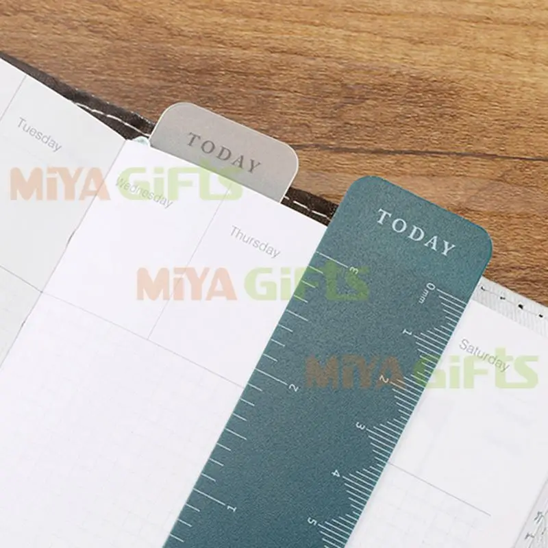 personalized design journal today divider planner ruler grid A5A6A7B6 transparent page marker board slate
