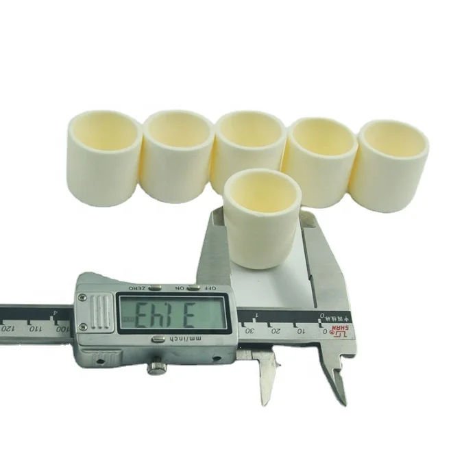 Ceramic Manufacturer High Density of Grouting Molding Corundum Alumina Crucible for Furnace Melting