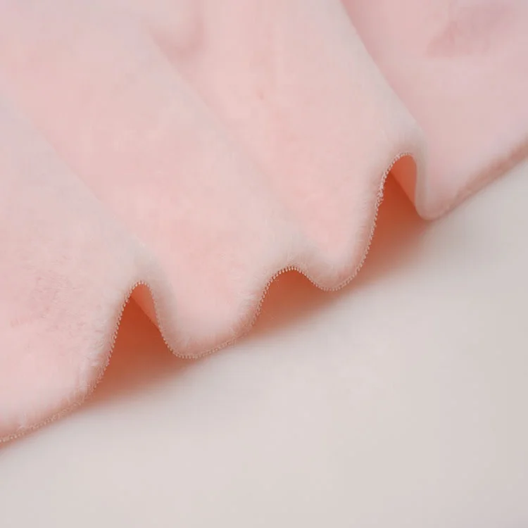 Wholesale China Flannel Fabric With Synthetic Crystal Velvet Fabric for Carpet