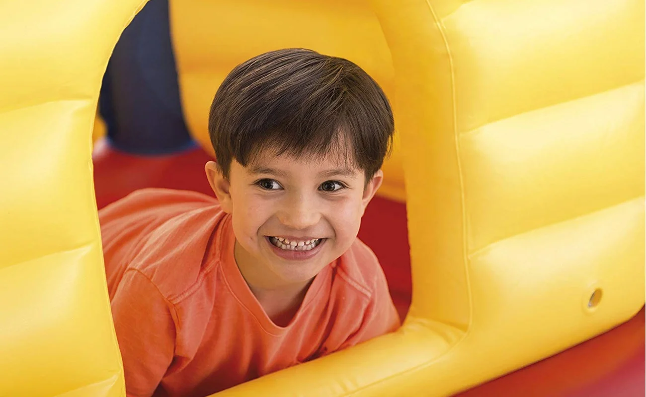 INTEX 48259 IndoorToddlers Inflatable Castle Jumping Toy House