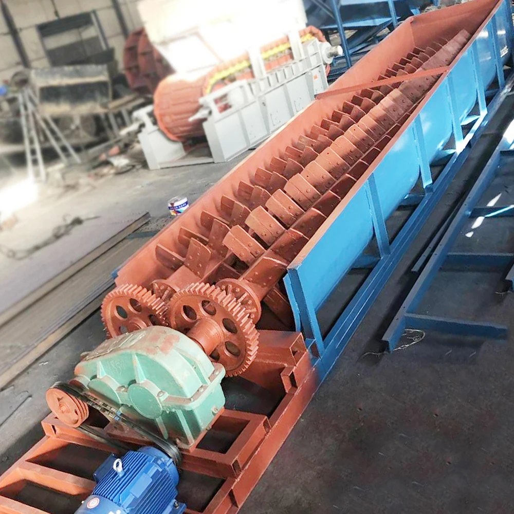 50TPH JXSC China Factory Spiral Sand Washing Process Gold Log Washer Price for Silica Sand