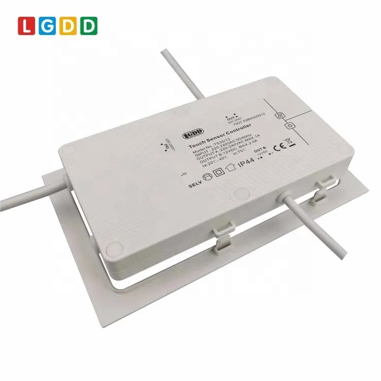 Драйвер CE встроенный в IP44 сенсорный датчик переключатель для противотуманного зеркала для ванной комнаты светодиодный свет