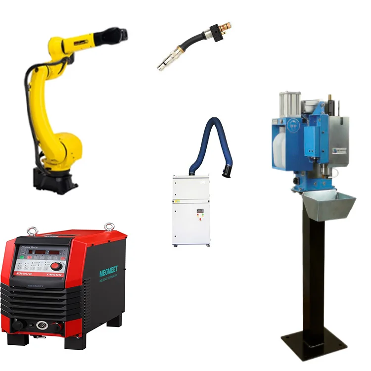 Fanuc M-20iD/12L ARC Welding Robot With 500A Water Cooled Welding Machine MIG MAG Welding