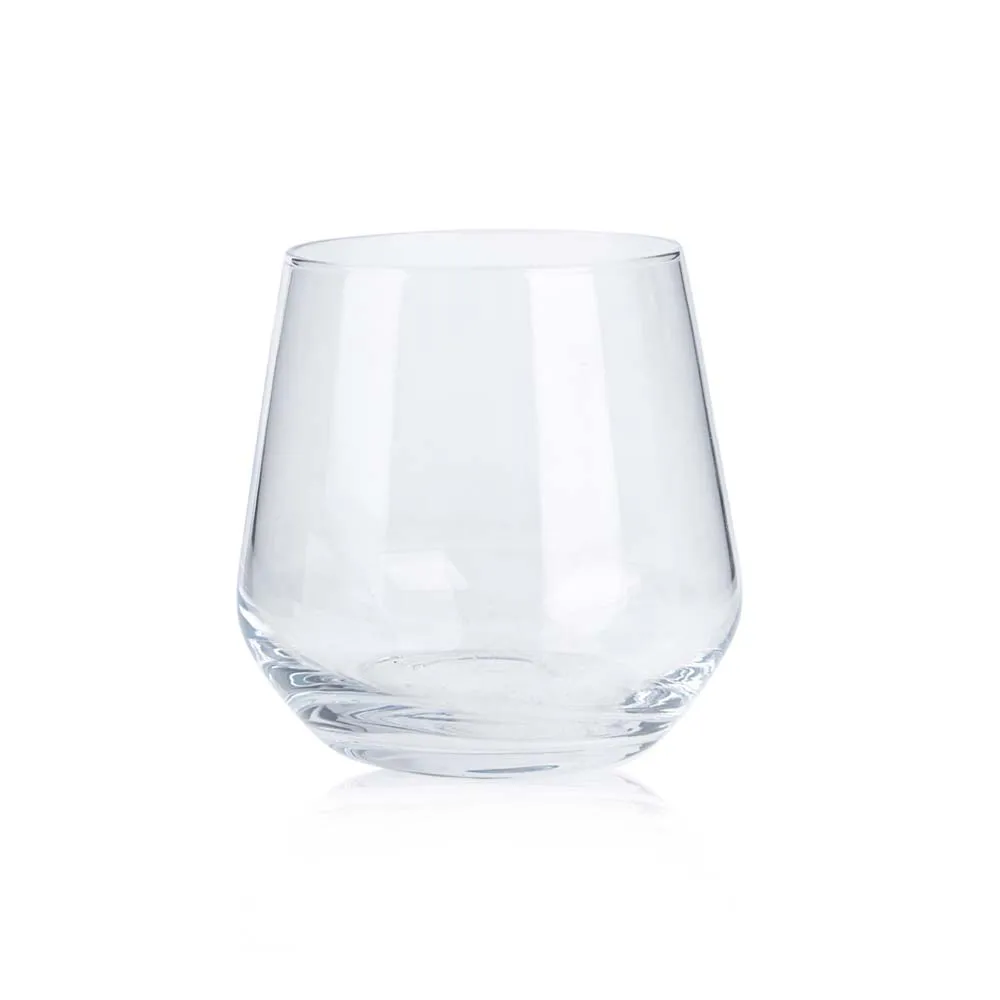 110z Cheap factory wholesale lead-free clear Glass cups Whisky wine glass custom pattern logo