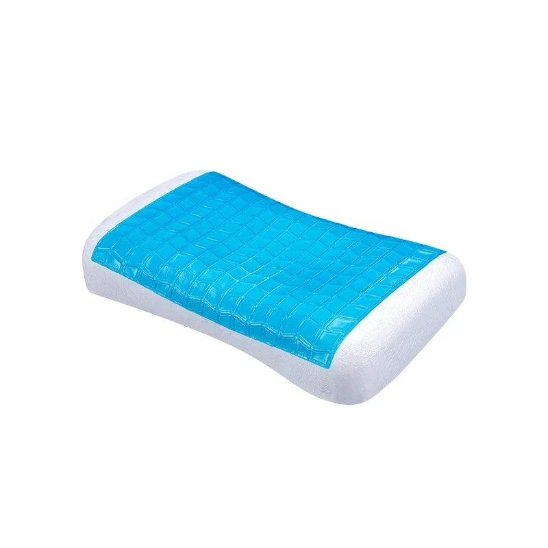 Soft Blue Cooling Silicon Gel Mattress Sheet Waterproof Chair Ice Gel Seat Cushion Cover Cool Pillow Mat Pad