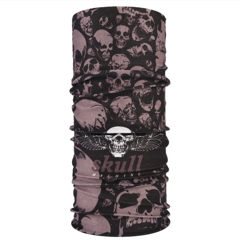 OEM цифровая печать Хэллоуин лицо шарф трубка Мути-функциональный Череп Клоун банданы