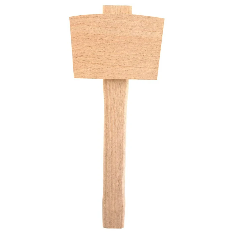 Wholesale Custom Hot Sales Manual Beating Woodworking Tool  Beech Wooden Mallet Hammer