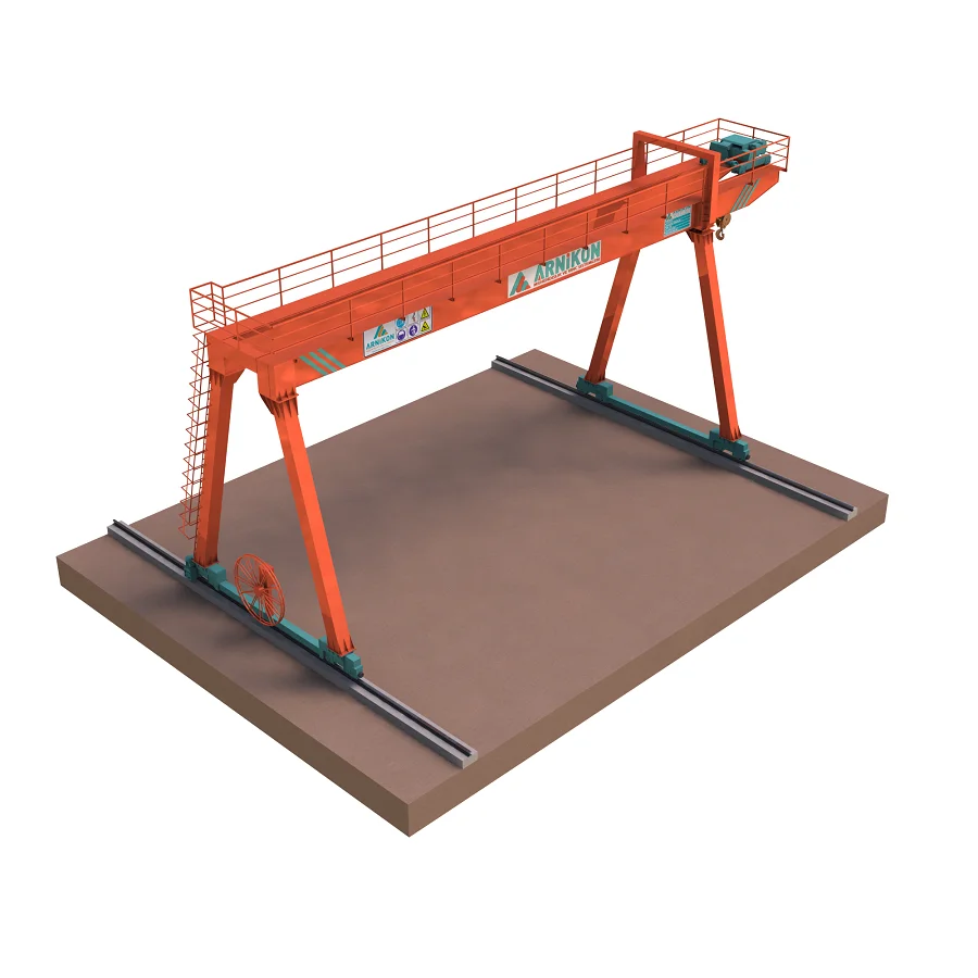 Козловые краны тяжелой промышленности типа MH 50t 100t