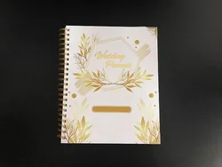 Custom A4/ A5 Diary Notebook Wedding Planner