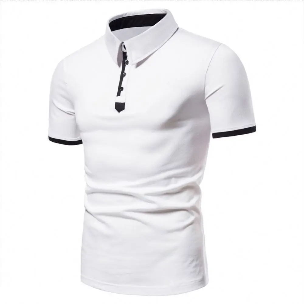Premium Quality Bulk Knitted Collar Polo Polo Shirts Wholesale Polo T-shirt