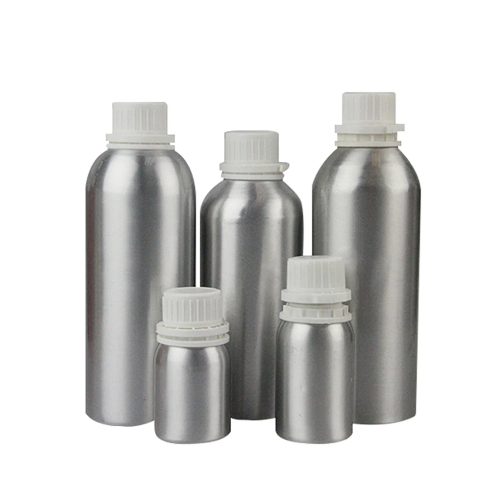 15 30 50 ml 80 100 120 ml 150 250 metal aluminum bottle with metal lid for Cosmetic Oil
