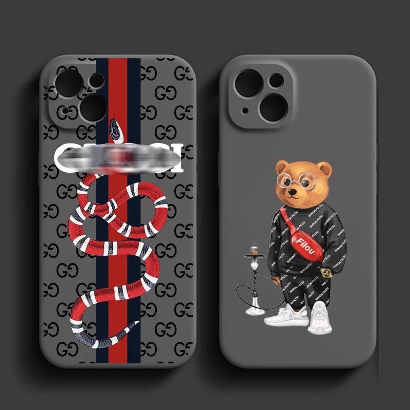 Custom LOGO Phone Case for iPhone 13 12 11 Pro XR X Xs Max 8 7 Mini Customize Brand Silicone Cases Soft Back Cover