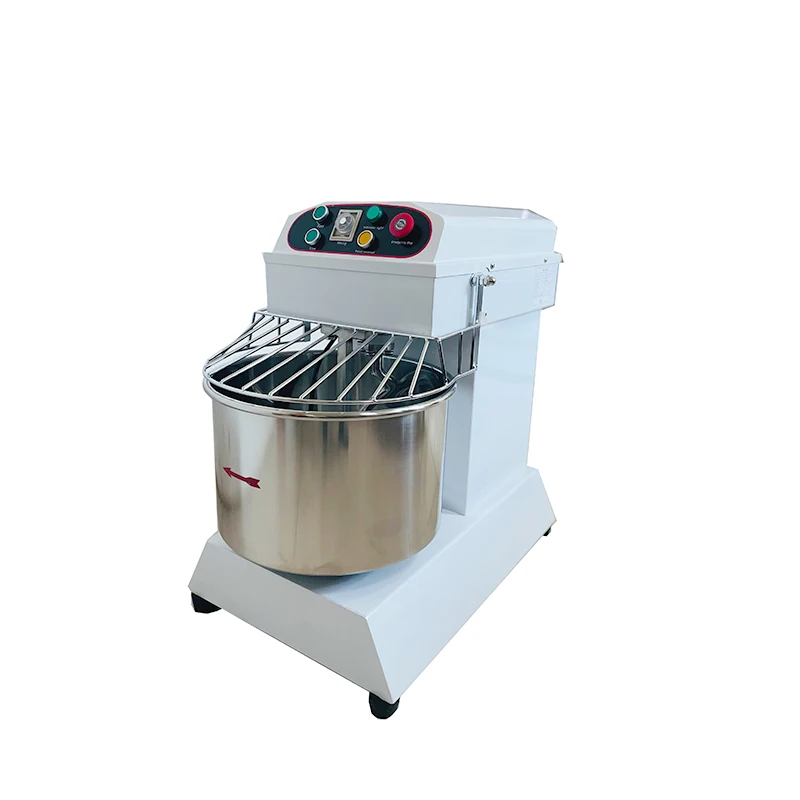 OEM/ODM 30L Chinese 220V Bread Dough Belt/gear Construction Bakery Knead/dough mixer bidirectional 12KG Spiral Mixer With Ce