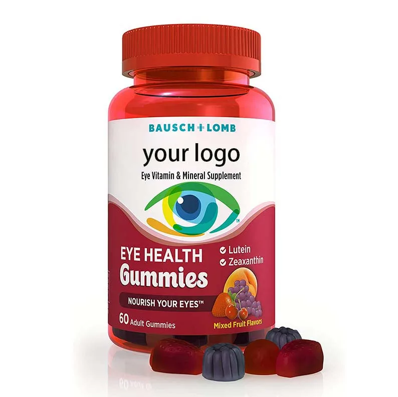 Vegan Lutein & Zeaxanthin добавка для жевания с витаминами и минералами поддержка глаз жевательные конфеты халяль