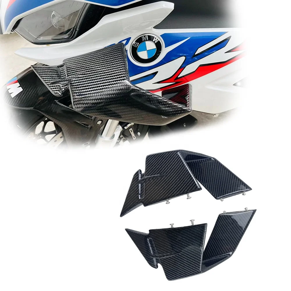 M1000RR 100% 3K Углеродное волокно для BMW S1000RR 2019 + крыло аксессуары для мотоциклов запасные части боковые крылья Обтекатели крыла
