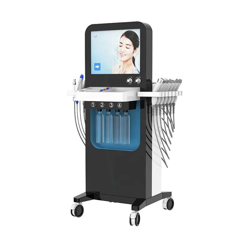 2023 Maquina Hidrofacial Face Hydra Hydro Hidrafacial Handle Rejuvenecimiento Hidro Facial De La Piel Microdermabrasion Machine