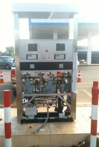 4 nozzles Stainless Steel LPG Dispenser