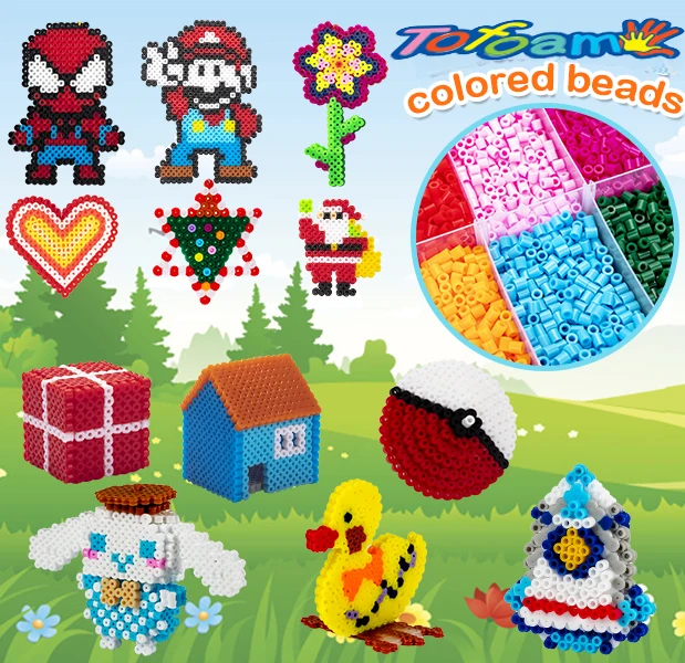 Custom Mini Compatible Hama Melty Beads Melting Iron Fuse Beads Craft Set DIY