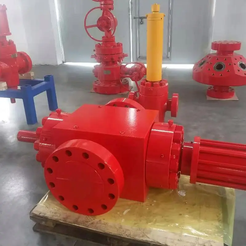 API 6A unitized wellhead and x-mas tree & equipment for oil production