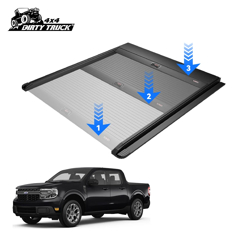 DirtyTruck 4x4 Ручной Чехол для кровати пикапа ford maverick tonneau чехол 2024