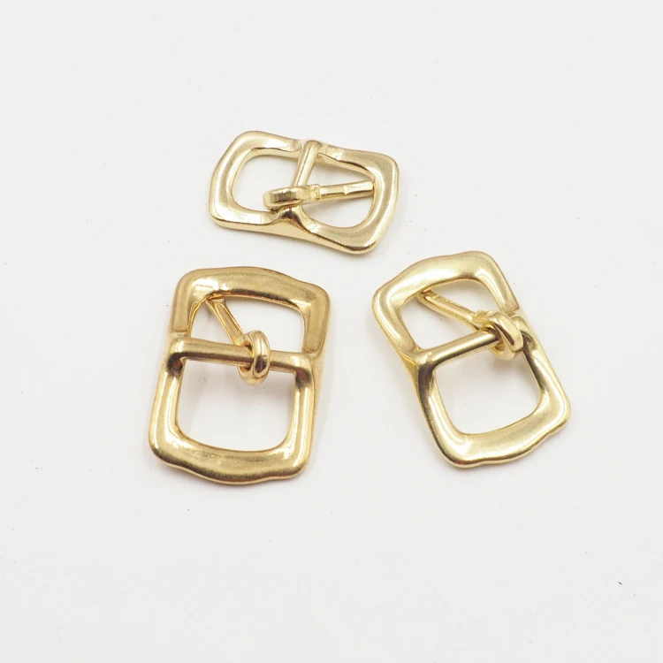 Solid brass  belt buckle accessories adjustment metal  pin buckle