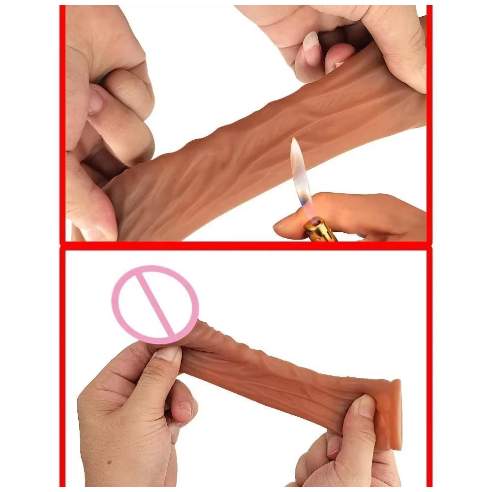 High Quality Silicone Male Penis Extender Reusable TPE Adult Sex Toys Mini Massage Gun Dildos Condoms for Men
