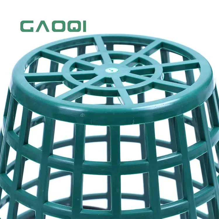 Durable Plastic Golf Ball Storage Basket Eco-Friendly Golf Ball Container for Driving Ranges